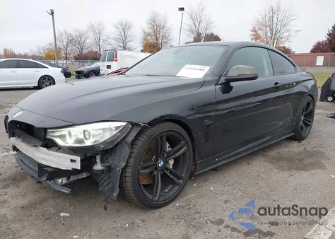 2014 BMW 435I xDrive из США, поврежденный, VIN WBA3R5C54EK187968